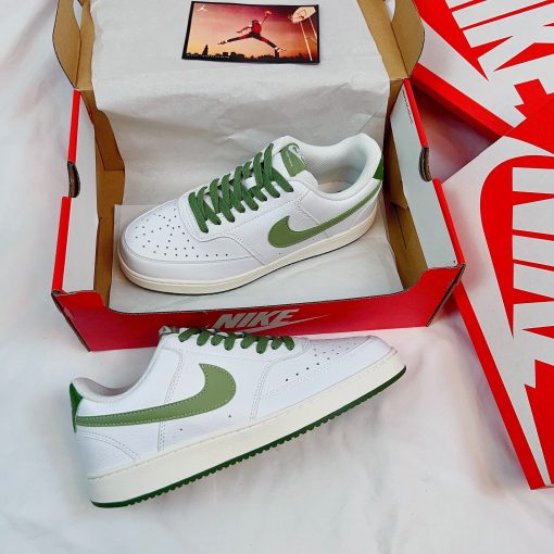Giày Nike Court Vison White Green