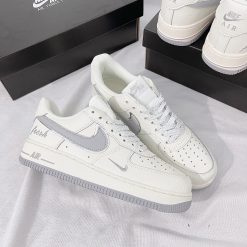 Giày Nike Air Force 1 Keep Fresh Beige Light Grey Silver