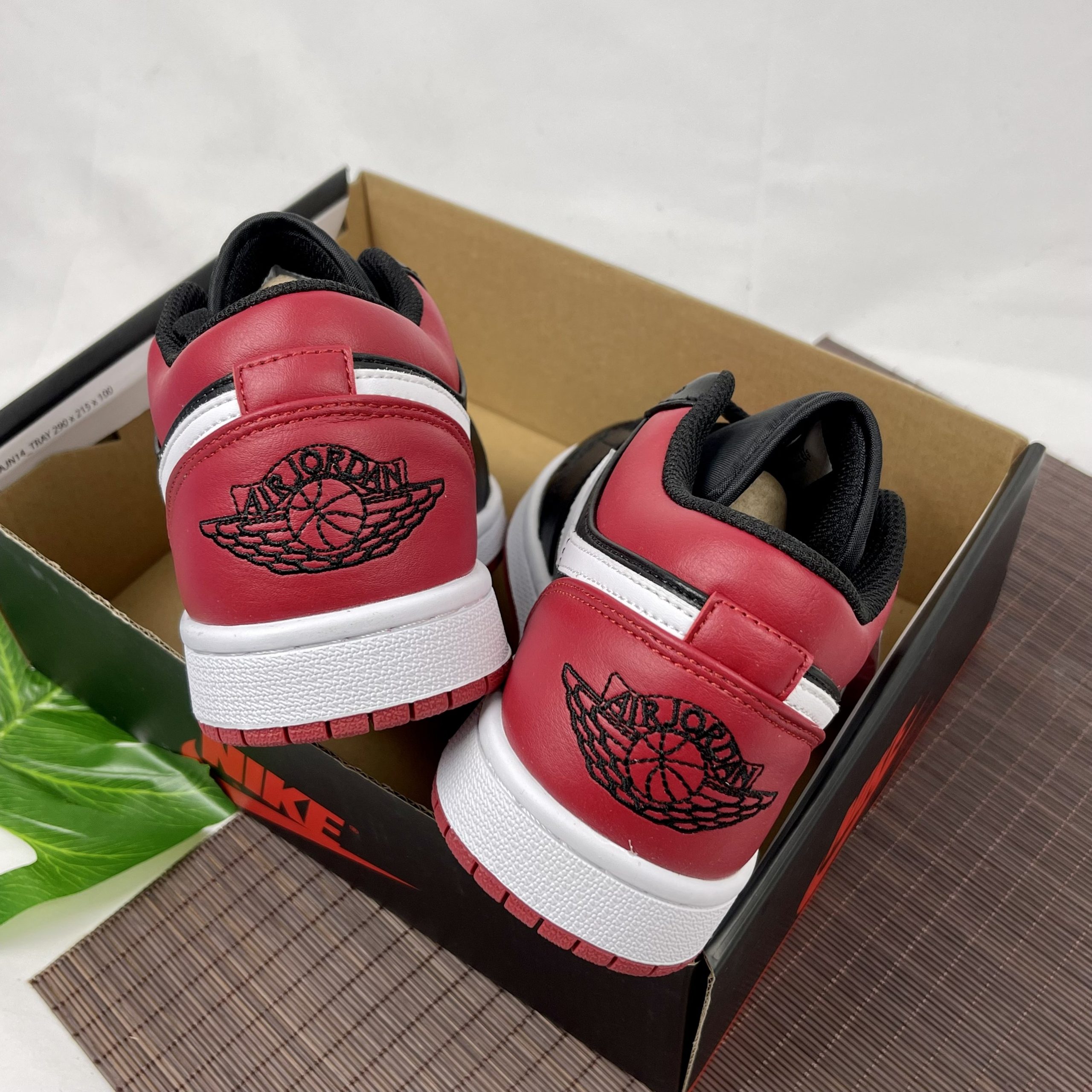 Giày Nike Air Jordan 1 Low Alternate Đỏ Đen