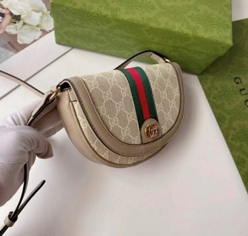 Túi Gucci Ophidia Mini GG Shoulder Bag Be Phối