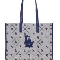 Túi MLB Big Diamond Monogram Jacquard Large Tote Bag LA Dodgers L.Navy 3AORL013N-07NYL