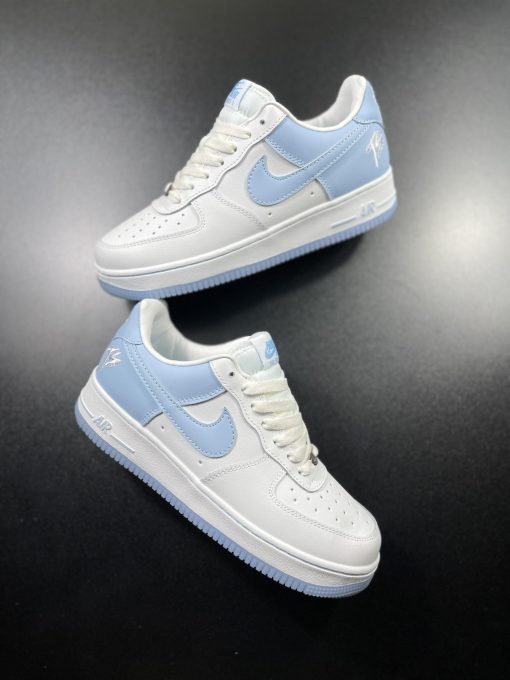 Giày Nike Air Force 1 Trắng Xanh Blue
