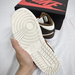 Giày Nike Jordan 1 Dark Nâu Chocolate Cổ Cao
