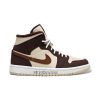 Giày Nike Air Jordan 1 Mid SE Cream Dark Chocolate DO6699-200