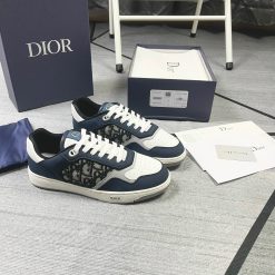 Giày Dior B27 Low Top Deep Blue White