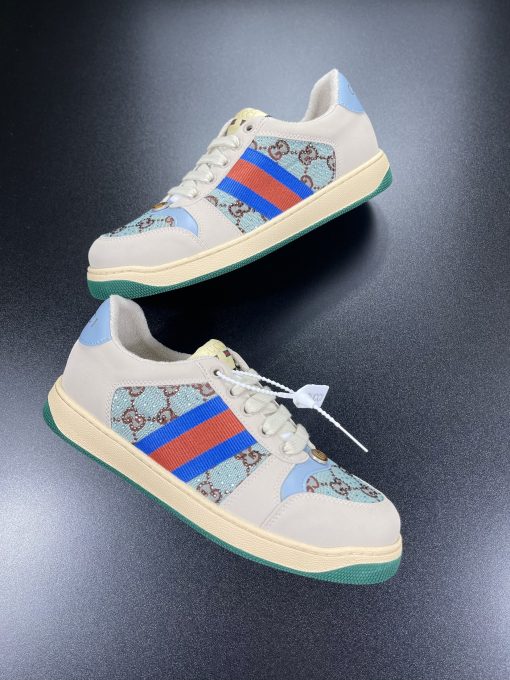 Giày Gucci Screener Sneaker With Crytals