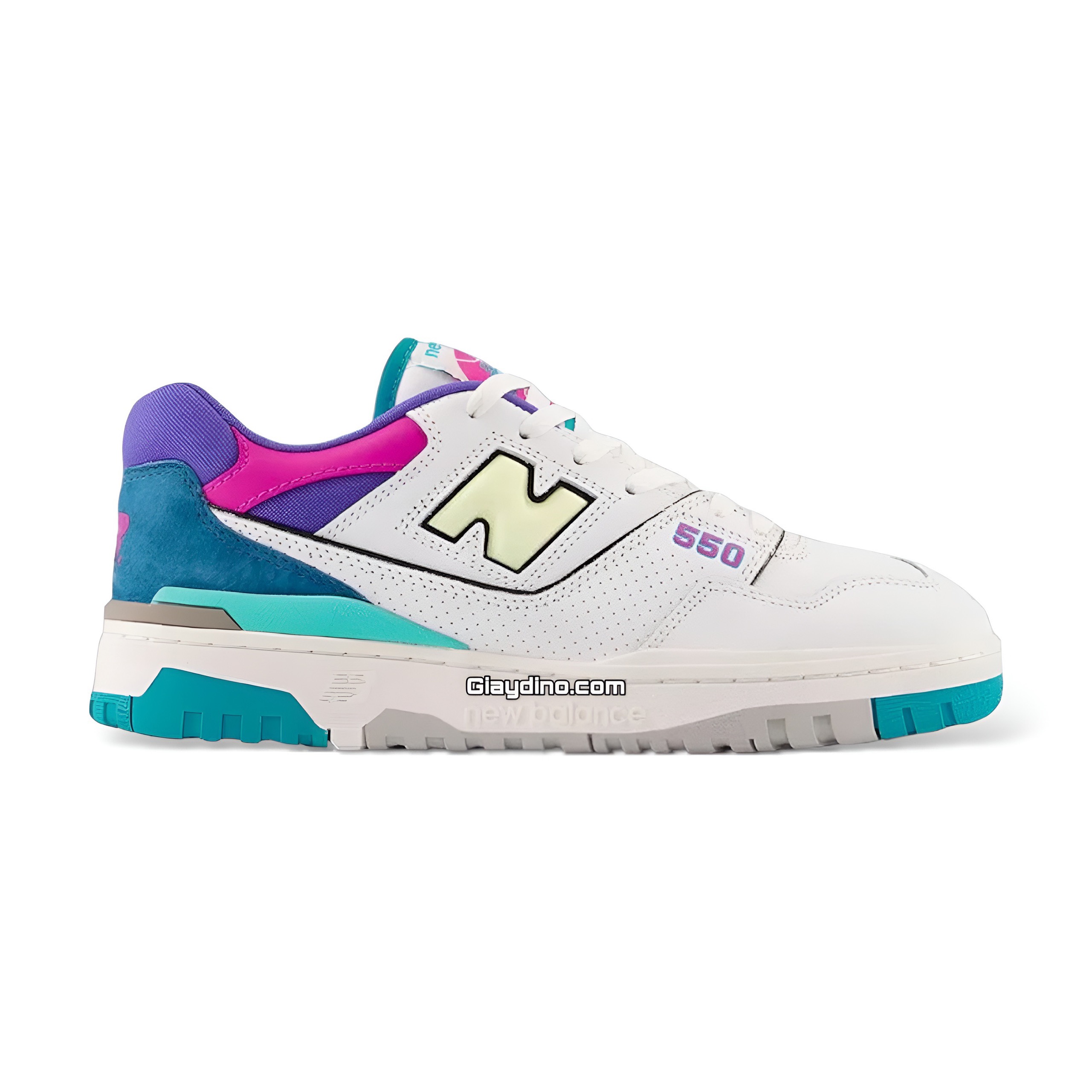 Giày New Balance 550 Teal Pink Multicolor
