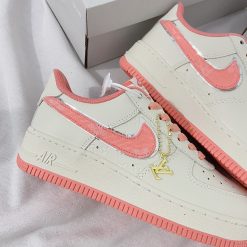 Giày Nike Air Force 1 LV Trắng Hồng Bạc