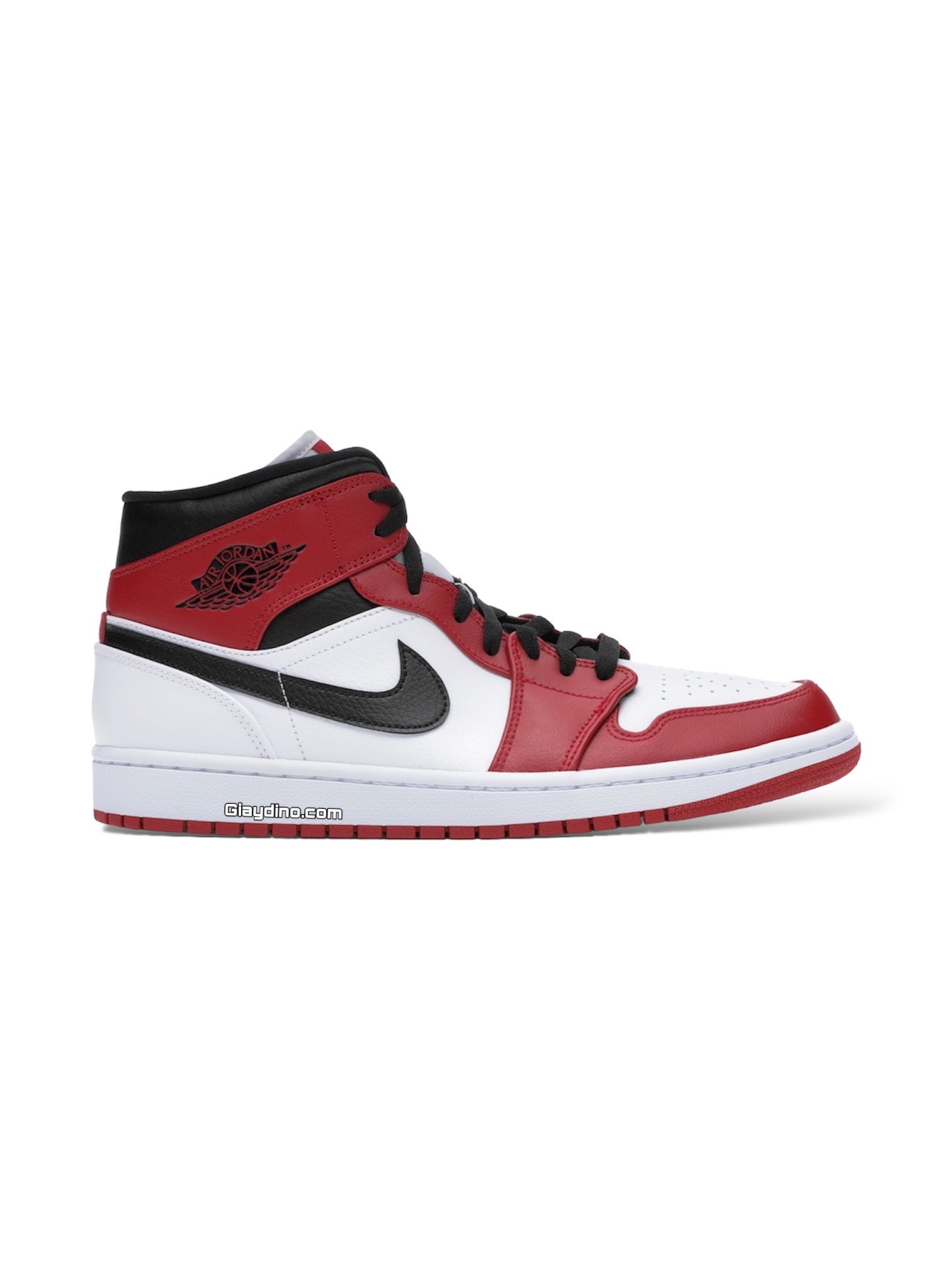 Giày Nike Air Jordan 1 Mid Chicago White Toe 554724-173