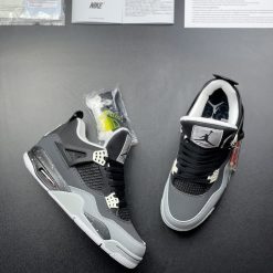 Giày Nike Air Jordan 4 Đen Xám