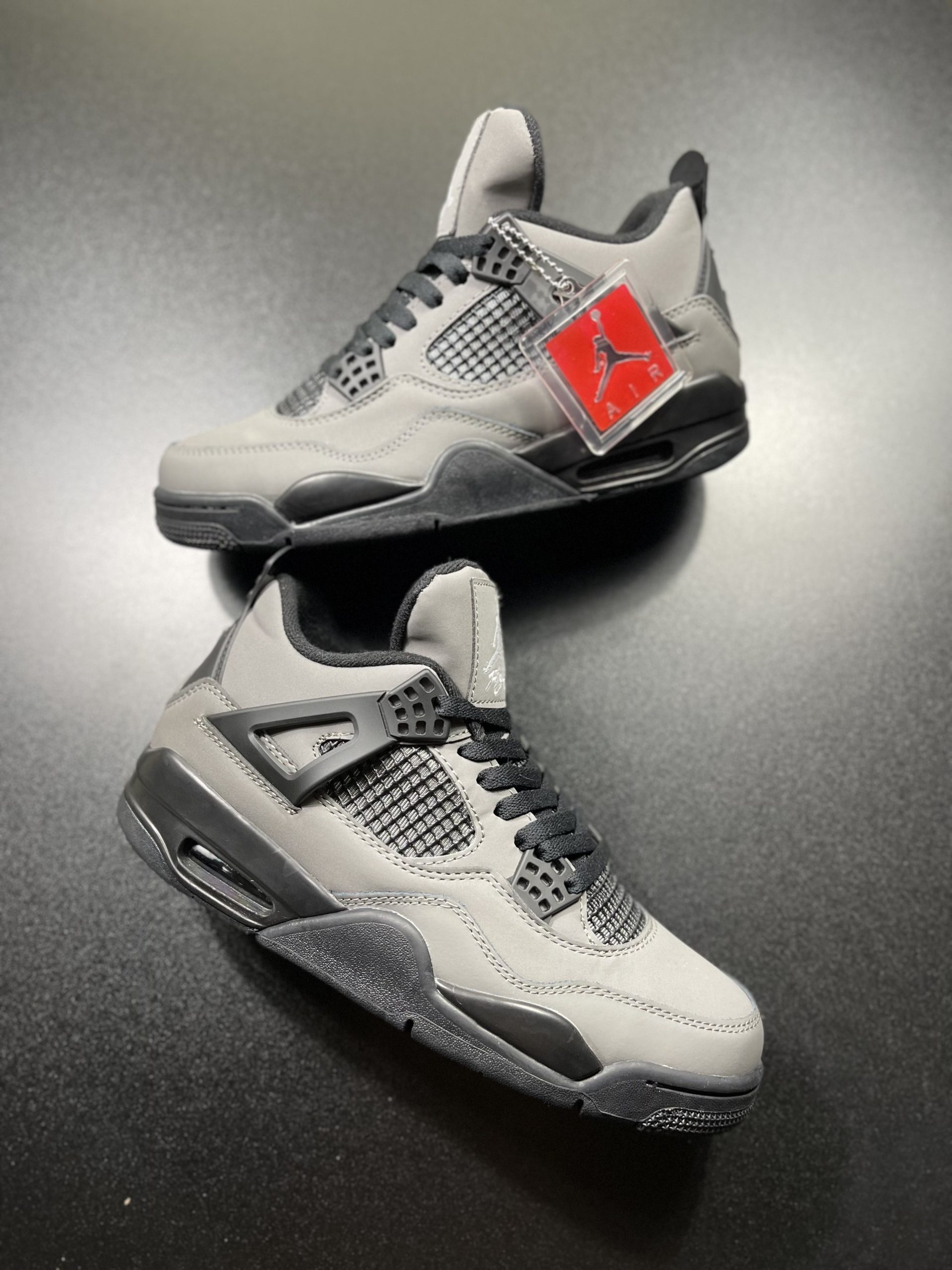 Giày Nike Air Jordan 4 Retro Xám Đen