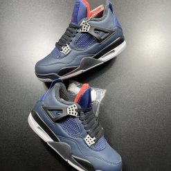 Giày Nike Air Jordan 4 Winterized Loyal Blue Xanh Đỏ