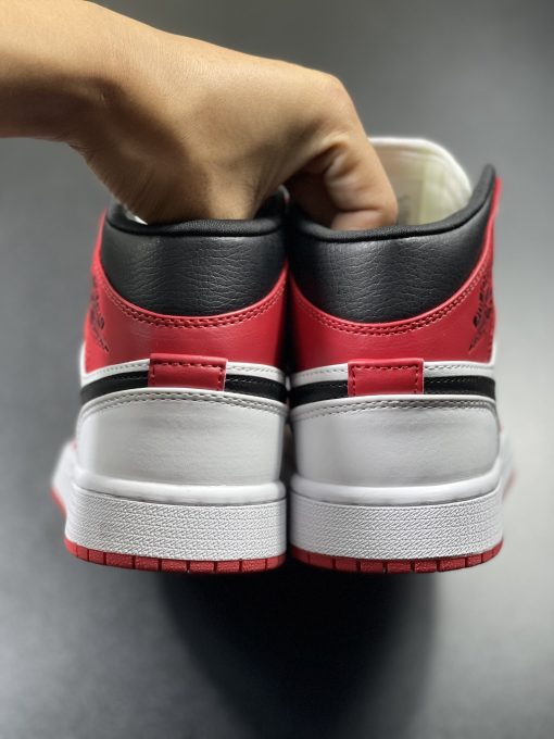 Giày Nike Jordan Đỏ Trắng Cổ Cao