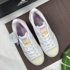 Giày Adidas Originals Superstar White Purple