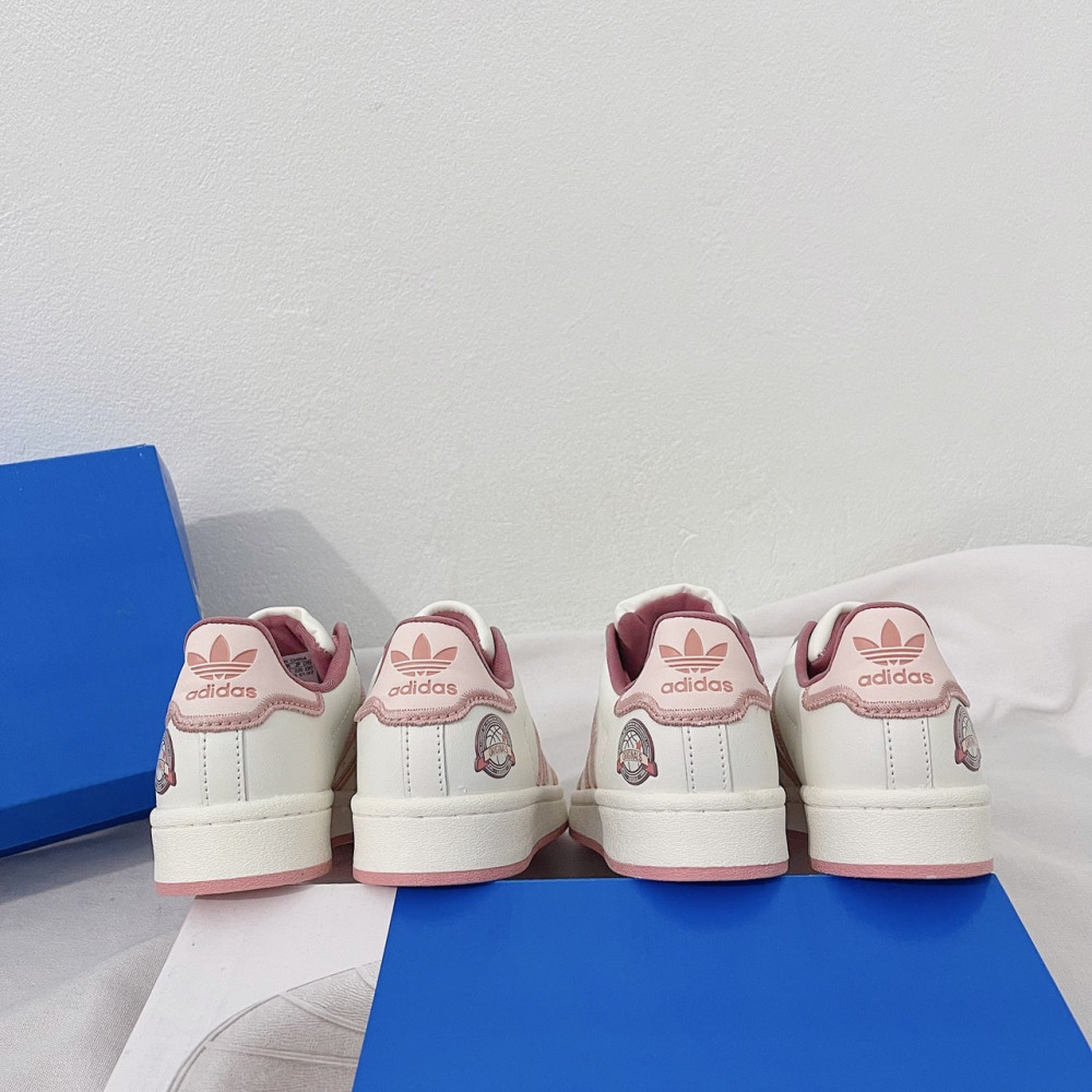 Giày Adidas Super Star Pink White