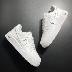 Giày Nike Air Force 1 Low White Black Viền Đen