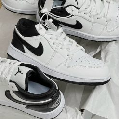 Giày Nike Jordan Trắng Gót Đen Reverse Panda