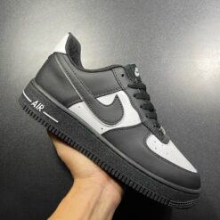 Giày Nike Air Force 1 Low Đen Mũi Trắng