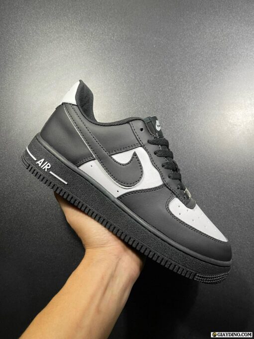 Giày Nike Air Force 1 Low Đen Mũi Trắng