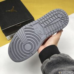 Giày Nike JD1 Xám Đen Cam