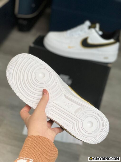 Giày Nike Air Force 1 White Black Gold