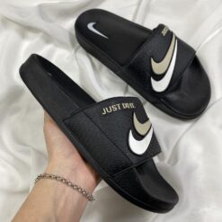 Dép Nike Quai Ngang Just Do It Đen