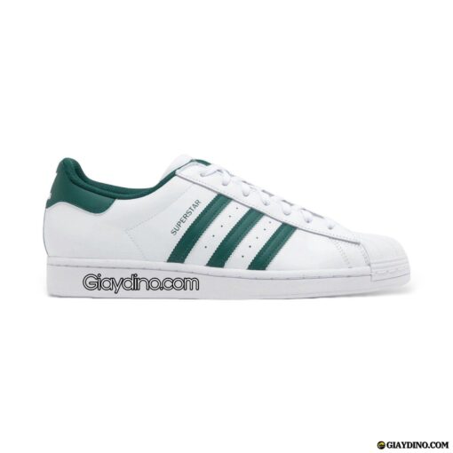 Giày Adidas Superstar White Collegiate Green Trắng Xanh GZ3742
