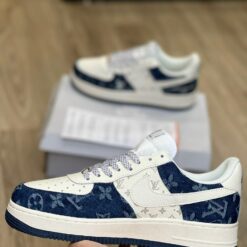 Giày Nike Air Force 1 Louis Vuitton Lv Denim