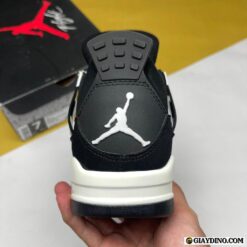 Giày Nike Air Jordan 4 Military Black White