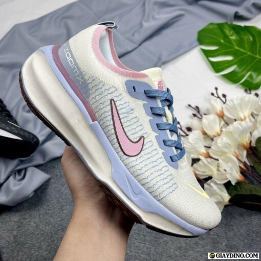 Giày Nike Invincible Run 3 Blue Soft Pink