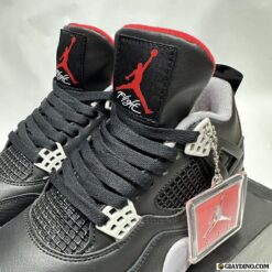 Giày Nike Jordan 4 Đen Đỏ Xám
