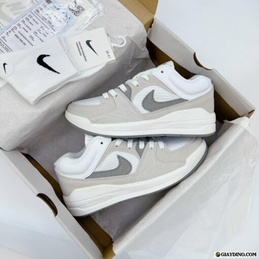 Giày Nike Jordan Stadium 90 White Neutral Grey Hombre