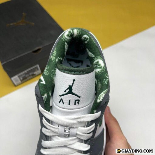 Giày Nike Air Jordan 1 North Side Grey Green