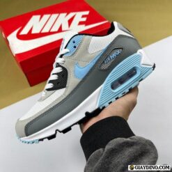 Giày Nike Air Max 90 White Grey Blue