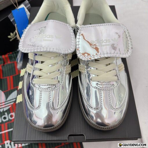 Giày Adidas Samba Wales Bonner Metallic Silver Hàng Cao cấp