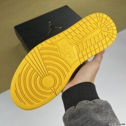 Giày Jordan Yellow Ochre Cổ Thấp Vàng Đen