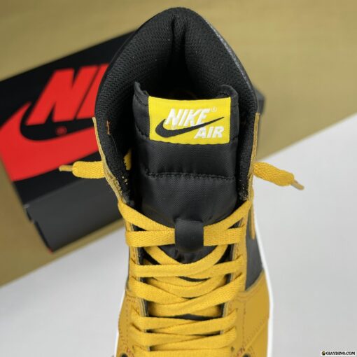 Giày Nike Jordan Đen Vàng Cổ Cao
