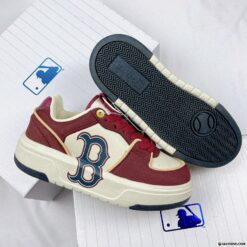 Giày MLB Chunky Liner Boston Đỏ Rượu