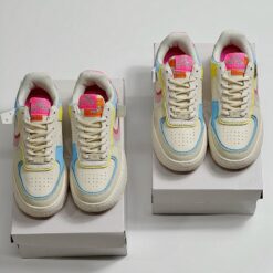 AF1 Shadow Beige Pale Ivory Trắng Hồng