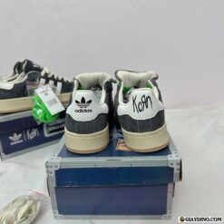 Giày Adidas Campus Xám Da Lộn