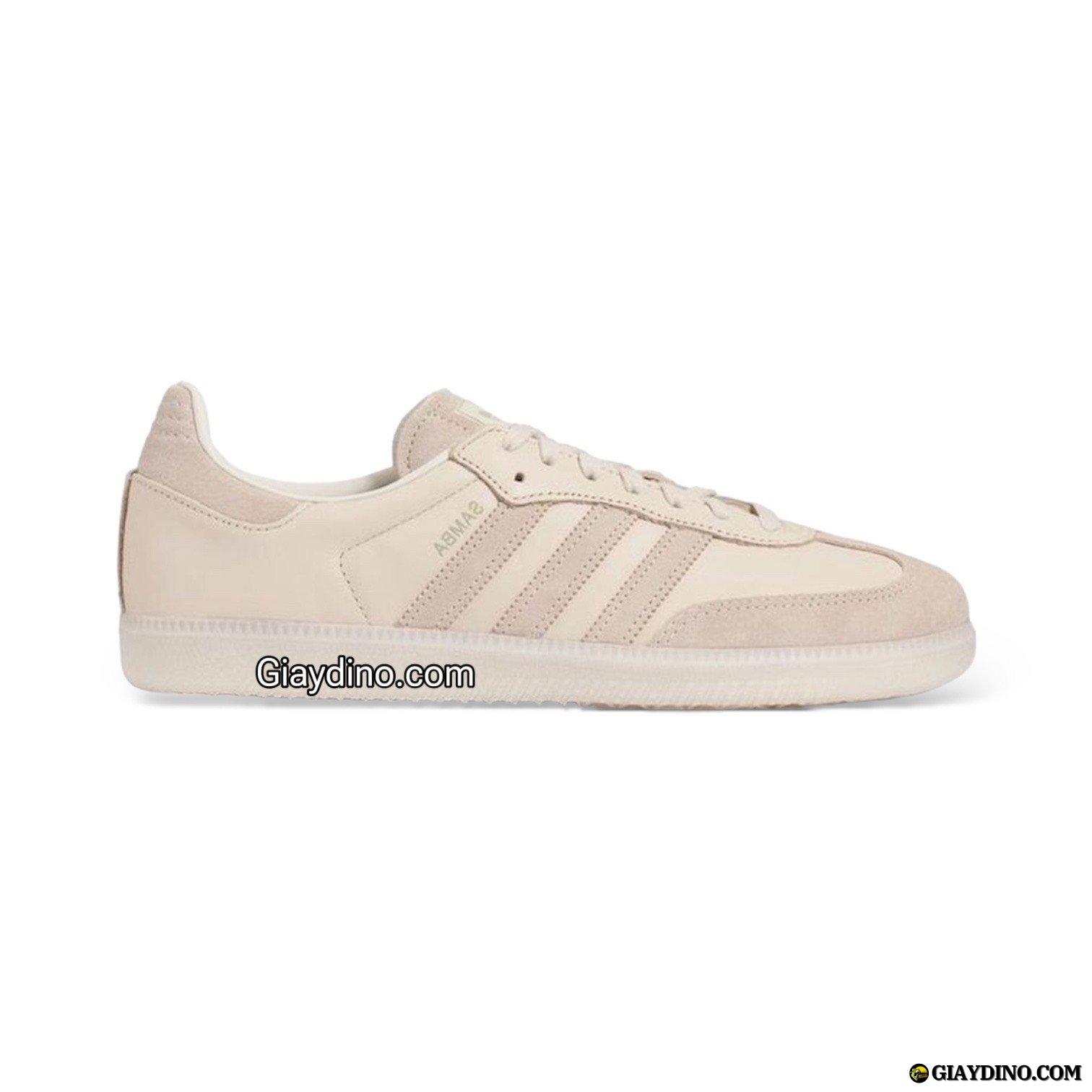 Giày Adidas Originals Samba Linen Cream White FZ5603