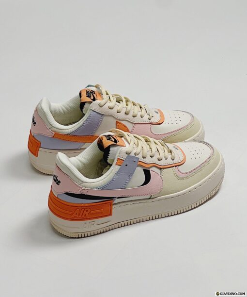 Giày Nike AF1 Shadow Hồng Tím Cam