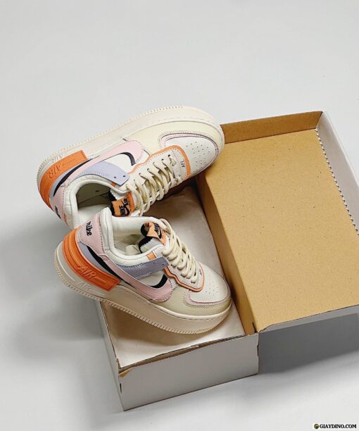 Giày Nike AF1 Shadow Orange Chalk Pink Glaze