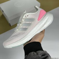 Giày Adidas Pureboost 22 Beam Pink Xám Hồng