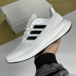 Giày Adidas Pureboost 22 White Black Trắng Đen Siêu Cấp