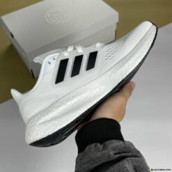 Giày Adidas Pureboost 22 White Black Trắng Sọc Đen