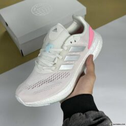 Giày Adidas Pureboost 22 Xám Hồng Beam Pink