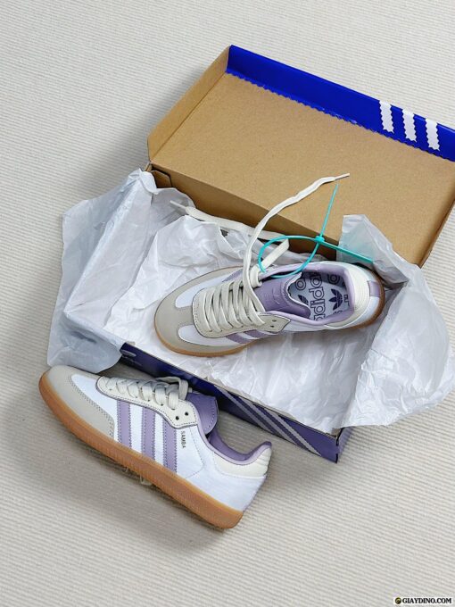 Giày Adidas Samba Cream Purple