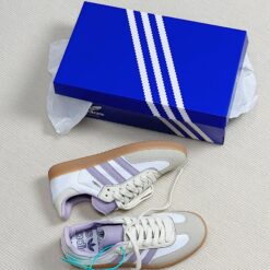 Giày Adidas Samba Kem Tím