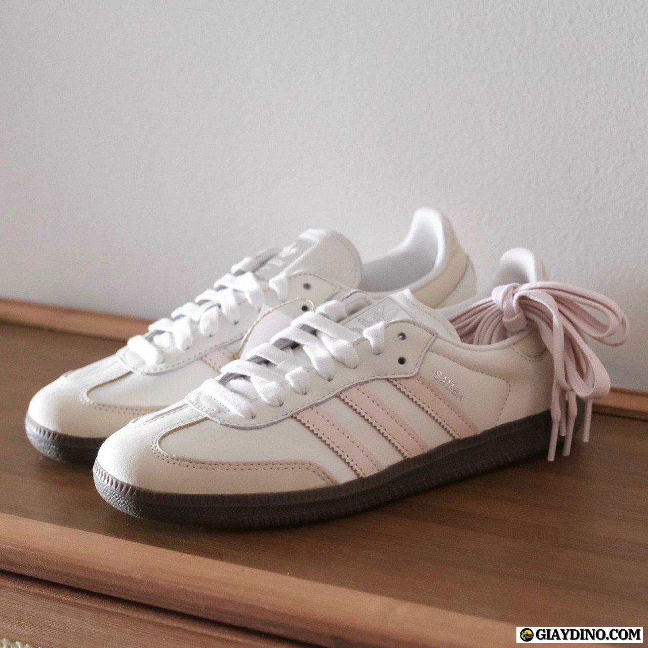 Giày Adidas Samba OG Wonder White Pink